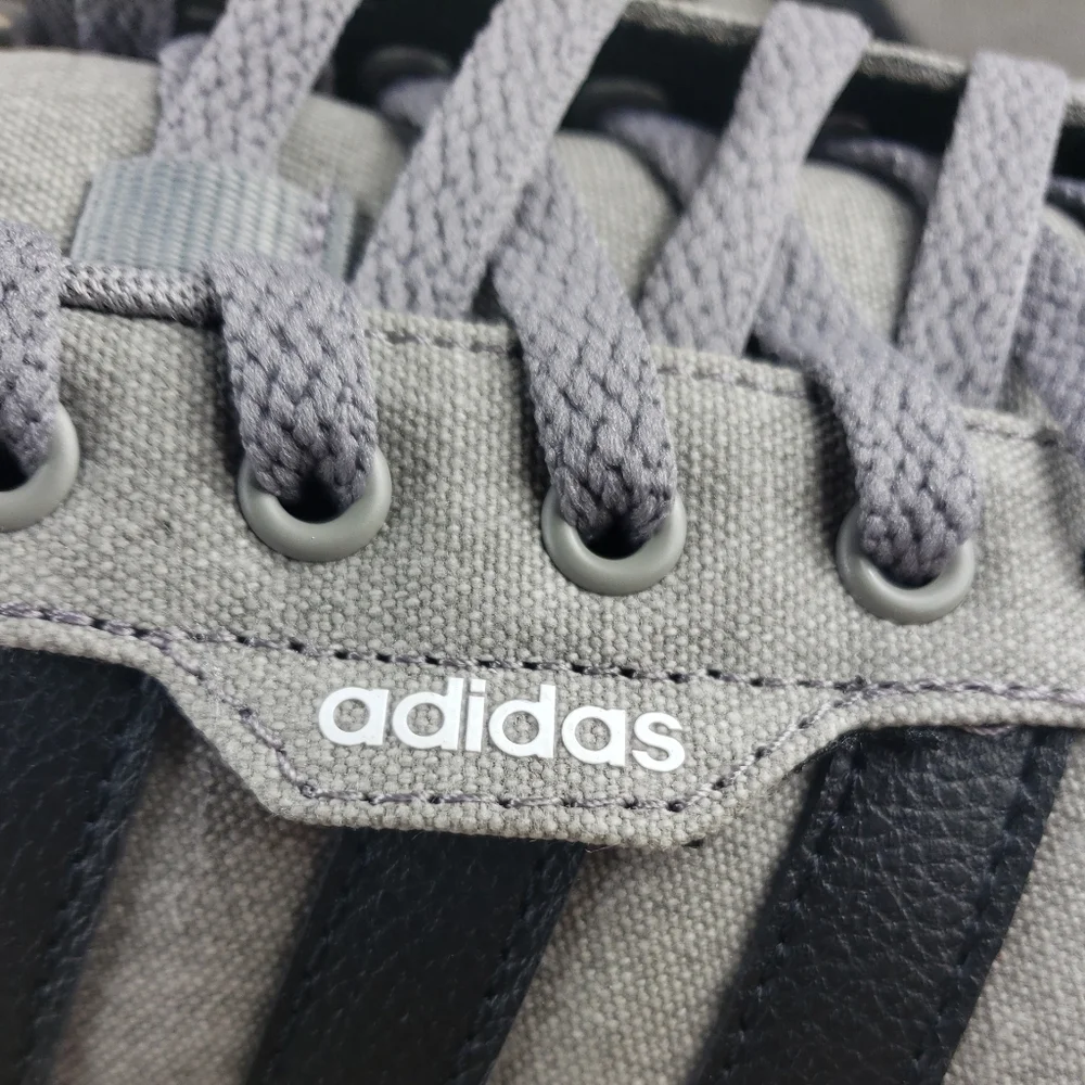 adidas Daily 3.0 Men's Skateboarding Casual Shoes Dove Grey Black White